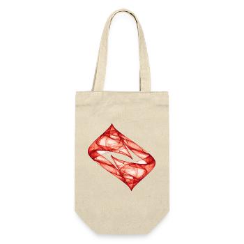 Piste dynamique - Rouge - Art du Chaos - Sac à bouteille - nature - Devant