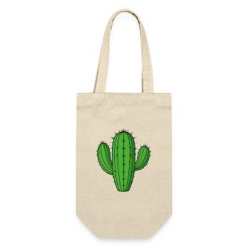 Green Columnar Cactus – Sweet Desert Plant - Gift Bag for Bottles - nature - Front
