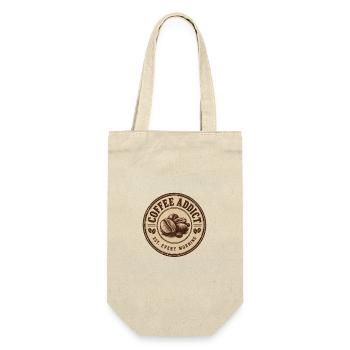 Coffee Addict Est chaque matin – Kaffee - Sac à bouteille - nature - Devant