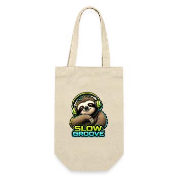 Sloth - Slow Groove - Gift Bag for Bottles - nature - Front