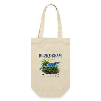 Blue Dream Shrimp - Geschenkbeutel für Flaschen - Natur - Vorne