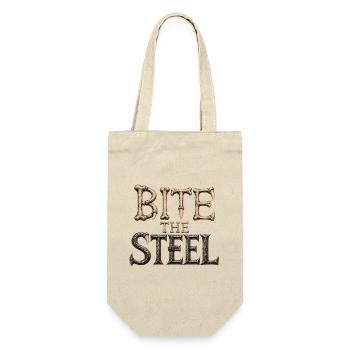 Bite The Steel Welding Wolf Shirt - Geschenkbeutel für Flaschen - Natur - Vorne