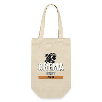 Hobby Barista Geschenk für den ersten Siebträger - Geschenkbeutel für Flaschen - Natur - Vorne