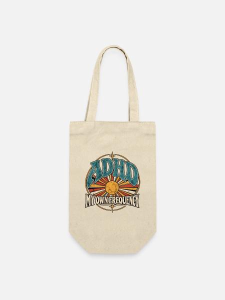 ADHD – My Own Frequency - Geschenkbeutel für Flaschen - Natur