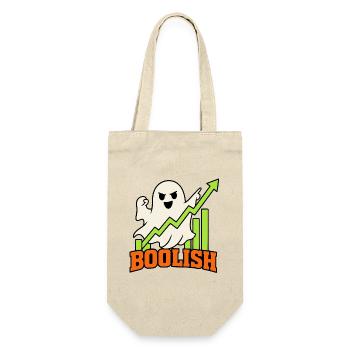 BooLish Wachstumsgeist - Geschenkbeutel für Flaschen - Natur - Vorne