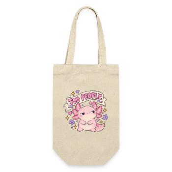 Too Peoply Cute Dragon Sticker - Geschenkbeutel für Flaschen - Natur - Vorne