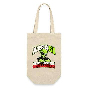 Area 51 – Geschlossene Gesellschaft - Geschenkbeutel für Flaschen - Natur - Vorne