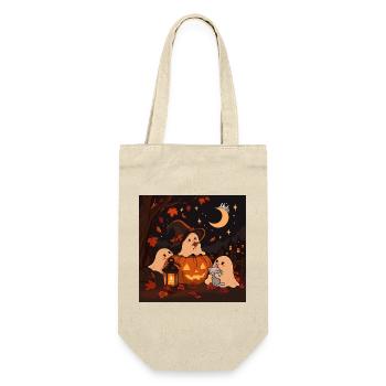 The Cozy Haunting - Geschenkbeutel für Flaschen - Natur - Vorne