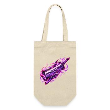 Neon Galaxy Keytar - Geschenkbeutel für Flaschen - Natur - Vorne