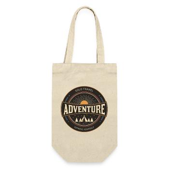 Voyage solo aventure, meilleur T-shirt de voyage - Sac à bouteille - nature - Devant