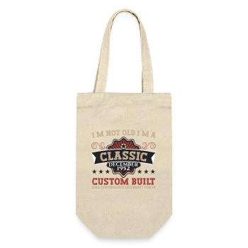 Classique Décembre 1952 - Cadeau du 70e anniversaire - Sac à bouteille - nature - Devant