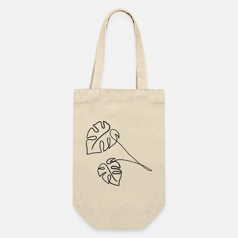 Monstera - Sac à bouteille - nature