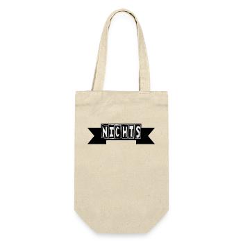 nothing - Gift Bag for Bottles - nature - Front