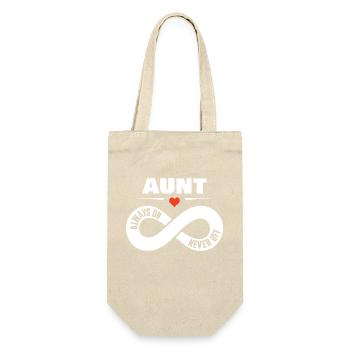 Gift for Dear Aunt Heart Shirt - Gift Bag for Bottles - nature - Front