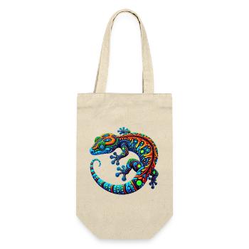 Gecko - Gift Bag for Bottles - nature - Front