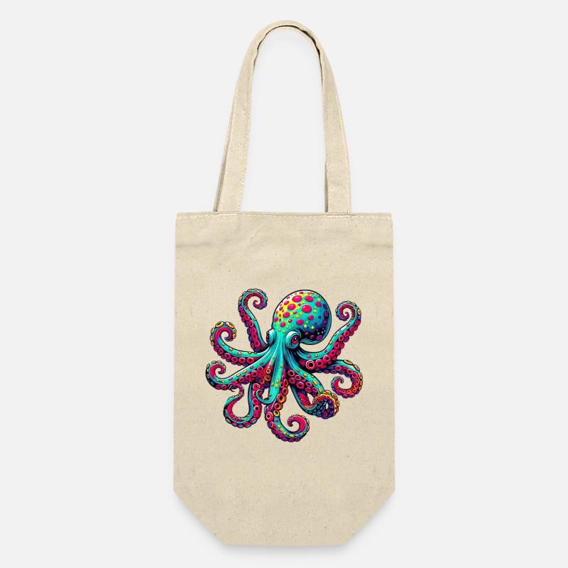 Pieuvre - Sac à bouteille - nature