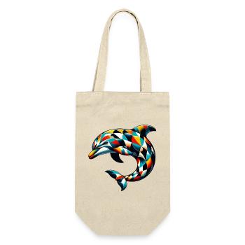 Harlequin Dolphin - Gift Bag for Bottles - nature - Front