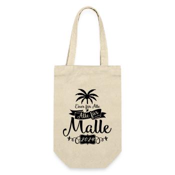 Malle One for All - Gift Bag for Bottles - nature - Front
