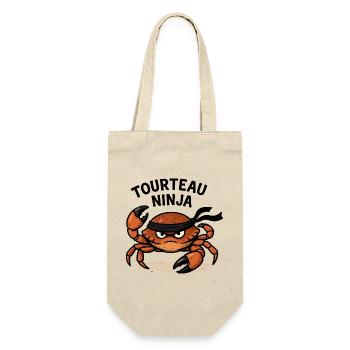 Ninja Crab - Gift Bag for Bottles - nature - Front