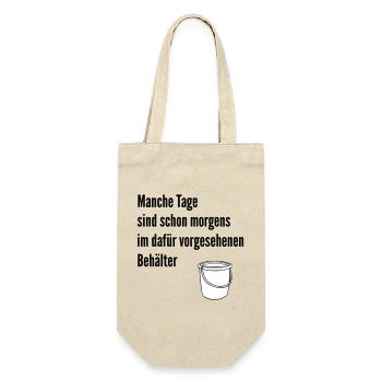Day in the bucket - Gift Bag for Bottles - nature - Front