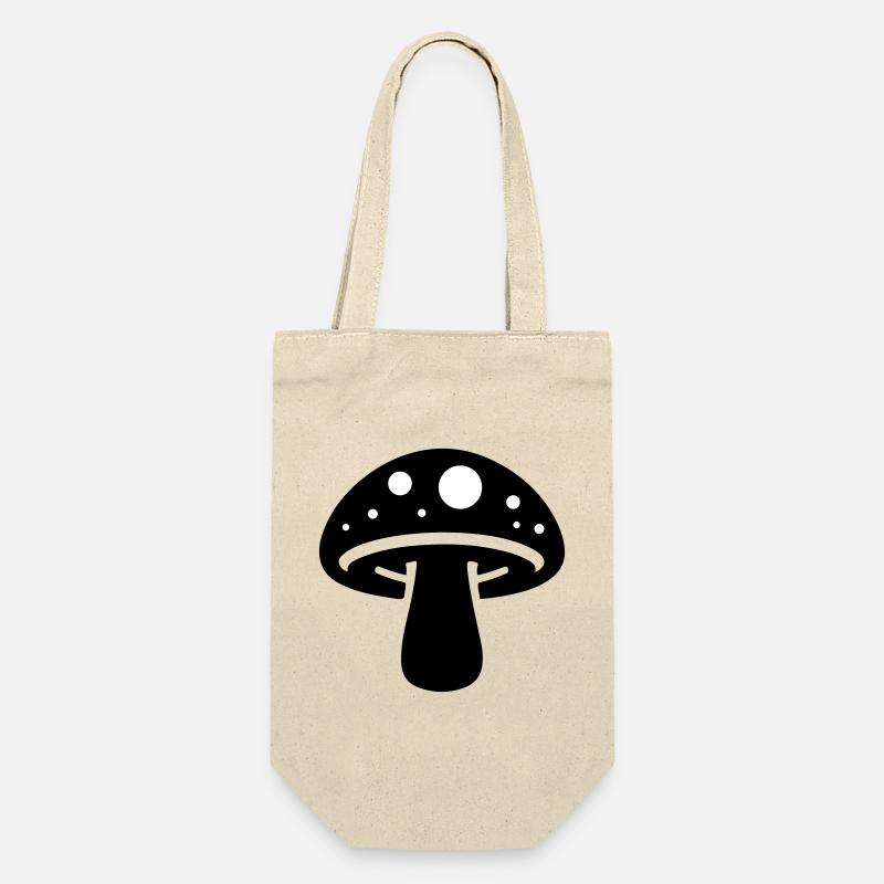Mushroom Icon - Gift Bag for Bottles - nature