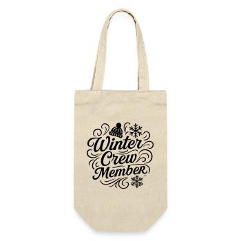 Équipe d’hiver - Sac à bouteille - nature - Devant