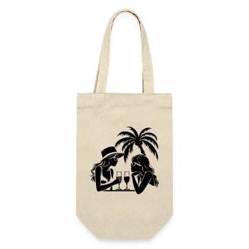 Palmiers de fête pour filles - Sac à bouteille - nature - Devant