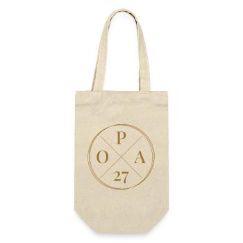 Grandpa 27 - Gift Bag for Bottles - nature - Front