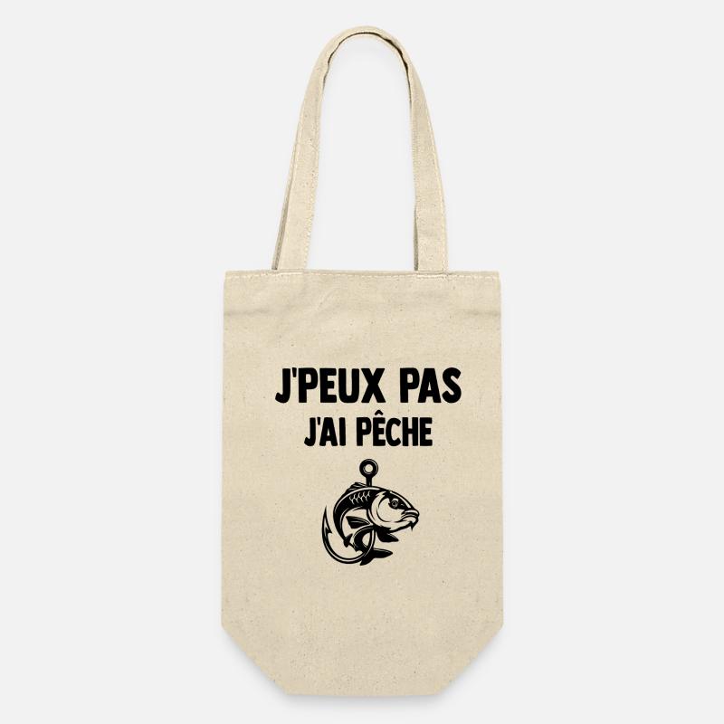 JE_PEUX_PAS_J-AI_Pche - Sac à bouteille - nature