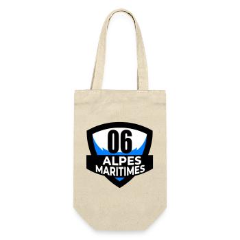06 Alpes Maritimes - Geschenkbeutel für Flaschen - Natur - Vorne