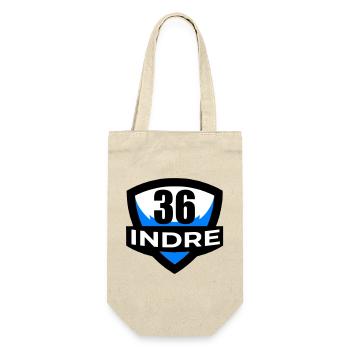 36 Indre - Geschenkbeutel für Flaschen - Natur - Vorne