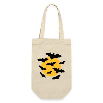 Bats & Moon - Sac à bouteille - nature - Devant