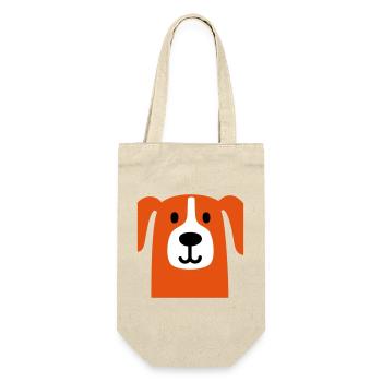 Cute dog - Gift Bag for Bottles - nature - Front