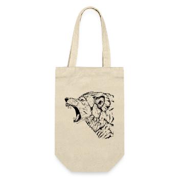 Wolf - Gift Bag for Bottles - nature - Front