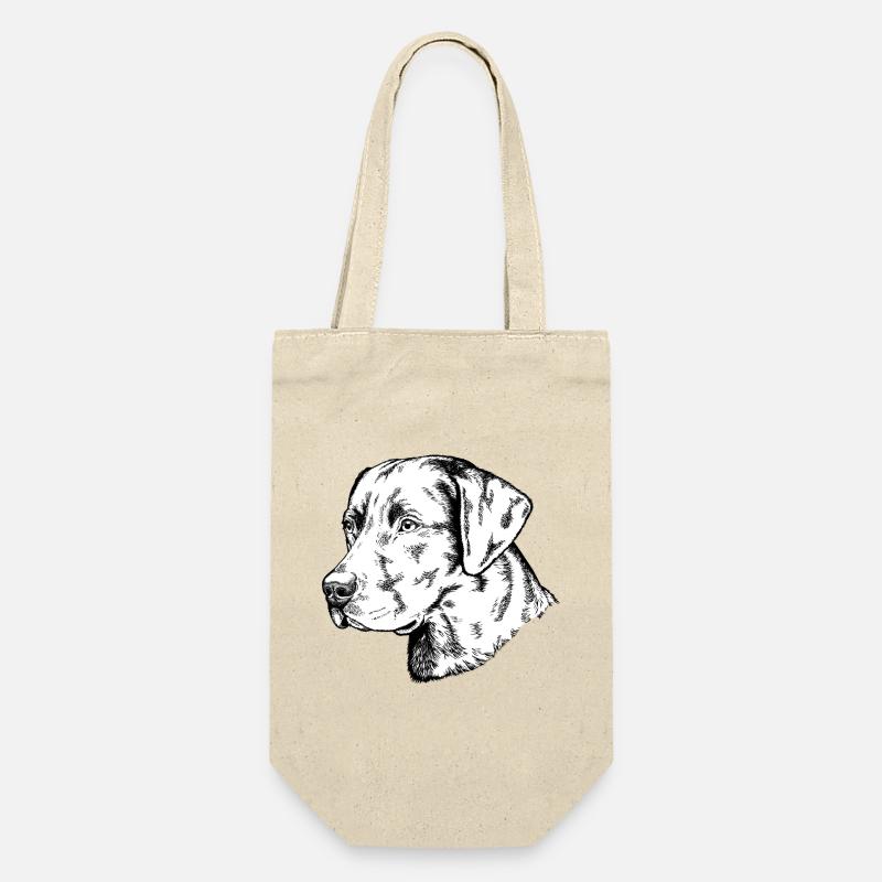 Retriever Portrait - Gift Bag for Bottles - nature