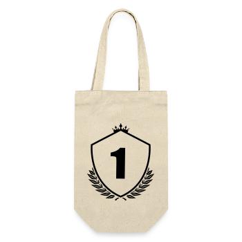 Coat of arms 1 - Gift Bag for Bottles - nature - Front