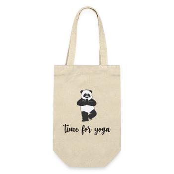 C’est le temps du yoga - Sac à bouteille - nature - Devant