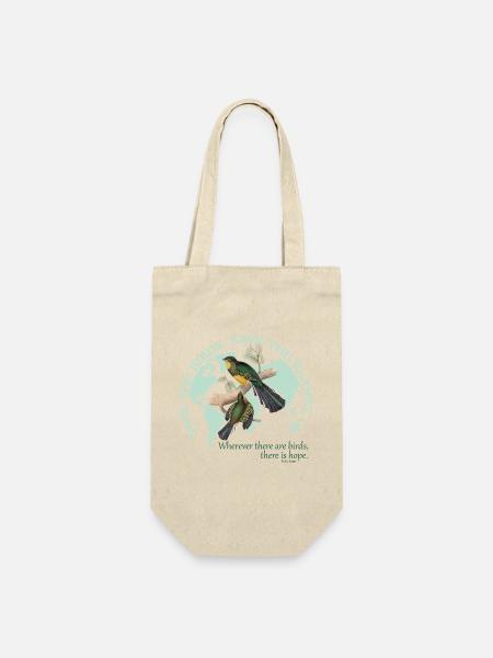 Sauvez les oiseaux. Sauvez la planète. - Sac à bouteille - nature