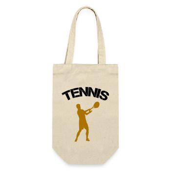 tennis - Gift Bag for Bottles - nature - Front