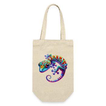 Gecko - Gift Bag for Bottles - nature - Front