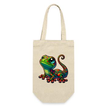 Gecko - Gift Bag for Bottles - nature - Front