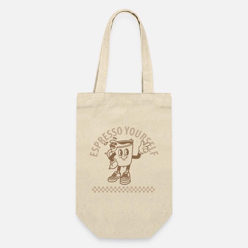 Espresso Yourself Coffee - Gift Bag for Bottles - nature