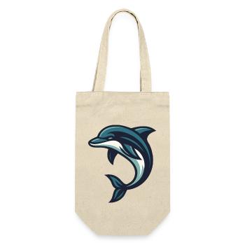 Dolphin jumping wave - Gift Bag for Bottles - nature - Front