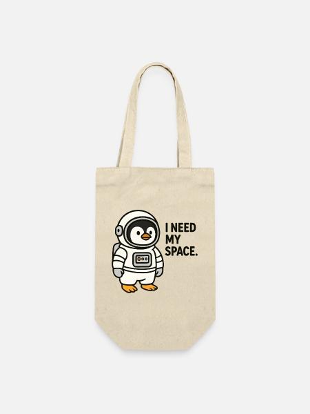 Astro Peng Kollektion - Geschenkbeutel für Flaschen - Natur