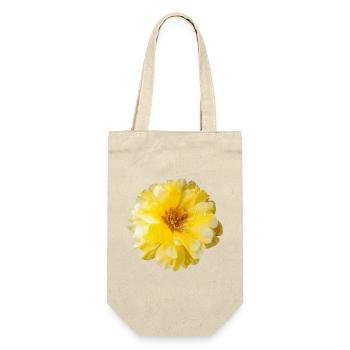 Portulaca - Geschenkbeutel für Flaschen - Natur - Vorne