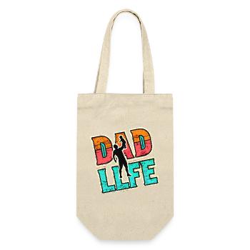 Vie de papa, cadeau des pères - Sac à bouteille - nature - Devant