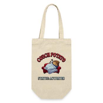 Couch Potato - Gift Bag for Bottles - nature - Front