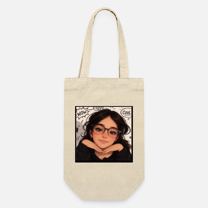 Susan - Geschenkbeutel für Flaschen - Natur