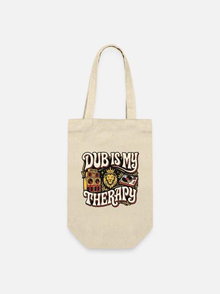 Dub Reggae Therapy - Geschenkbeutel für Flaschen - Natur