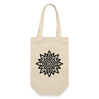 soleil aztèque  - Sac à bouteille - nature - Devant